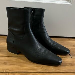 Steve Madden Dusty in black leather